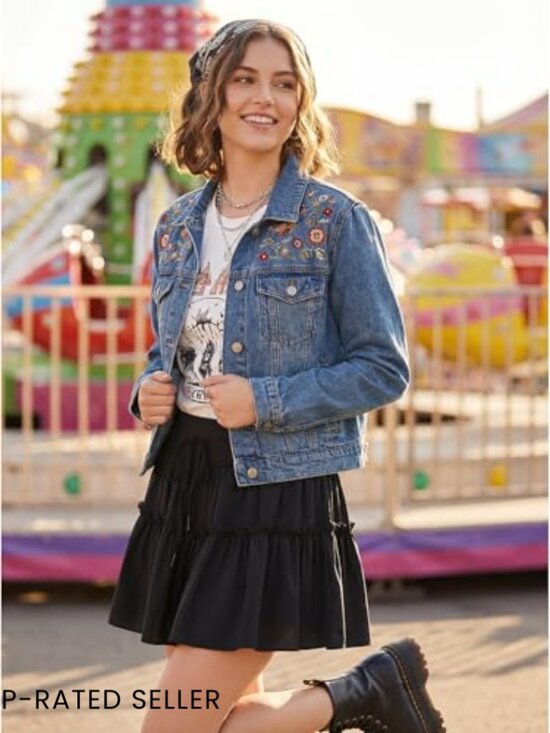 High Waist Athletic Skort with Built-In Shorts Flowy Ruffle Tiered Layered - Picture 5 of 7